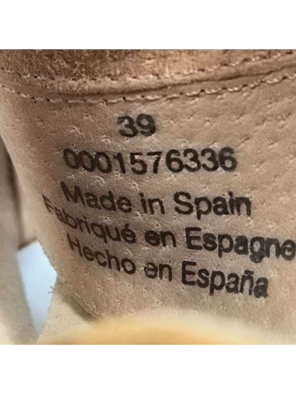 Free People Cedar Clog Women's Taupe Chunky Platform Heels US Size 9 EU 39 - Picture 10 of 10